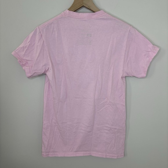 Hillary White Rabbit The Future That Cats Want Meme Pink T-Shirt Unisex Small - Picture 3 of 8